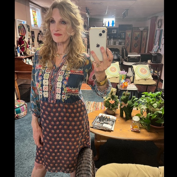 Johnny was burnout dress XS like new - Picture 6 of 6